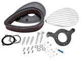 K&N Street Metal Intake System for Harley Davidson - Color (Red) - Style (Round) - Size (9-11 Flux) RK-3937