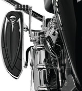 Kuryakyn Floorboard Relocator Brackets 17-23 Touring Chrome 4588