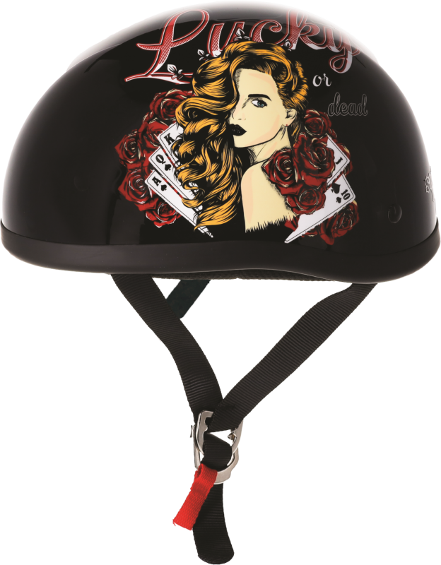 Skid Lids Lucky Lady Original Helmet - XL