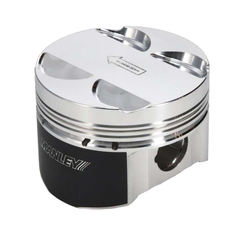 Manley Hyundai Genesis Coupe 2.0L Turbo 86.0mm Standard Bore 9.3:1 Dish Piston Set with Rings 616000C-4