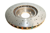DBA 95-99 BMW M3 E36 Front Drilled & Slotted 4000 Series Rotor