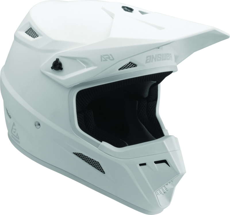 Answer AR1 Solid Helmet White Youth - Small 446364