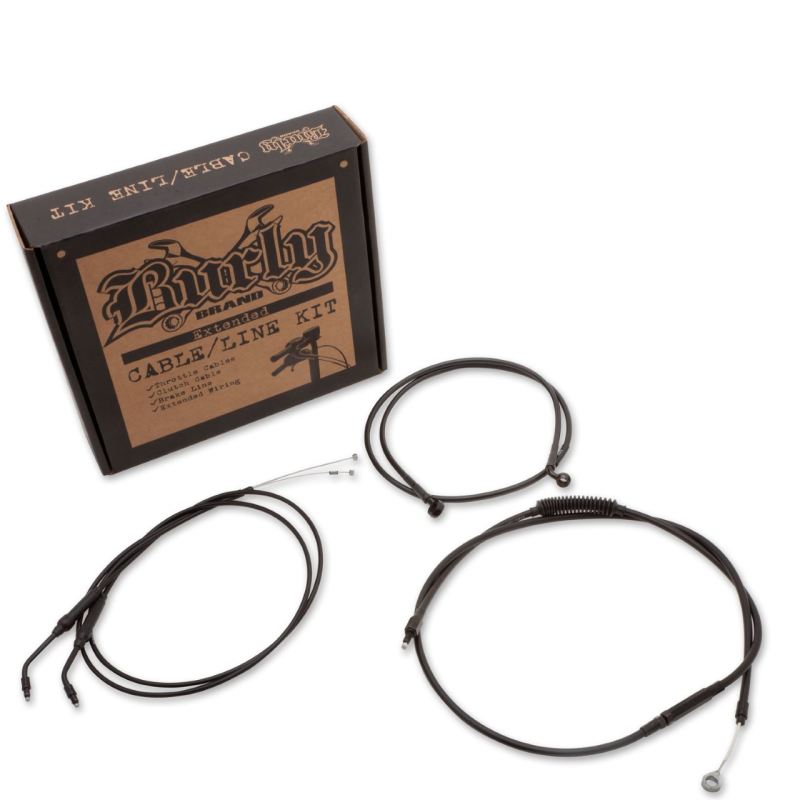 Burly Brand Control Kit Clubman Bar - Black B30-1270