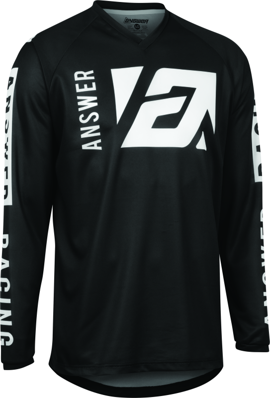 Answer Syncron Merge Jersey Black/White - 2XL 446734