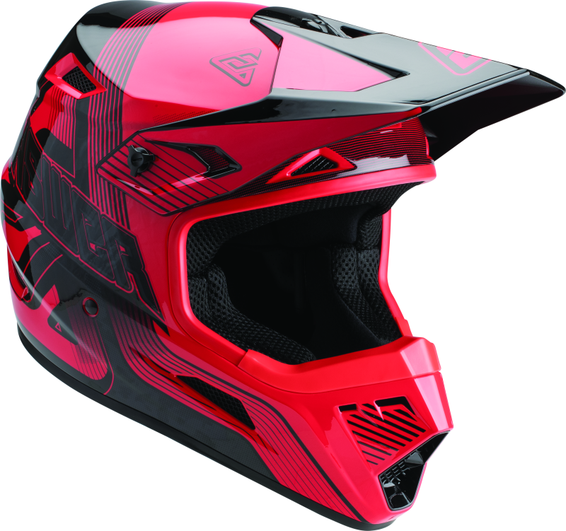 Answer AR1 Vendetta Helmet Red/Black Youth - Large 447765