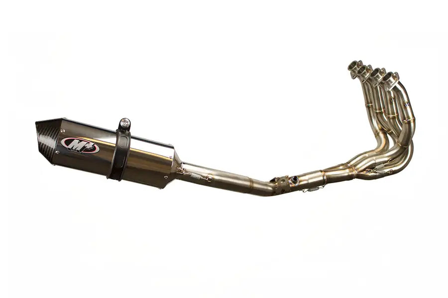 Sistema completo de escape M4, recipiente pulido 2008-2010 GSXR 600/750 SU6972