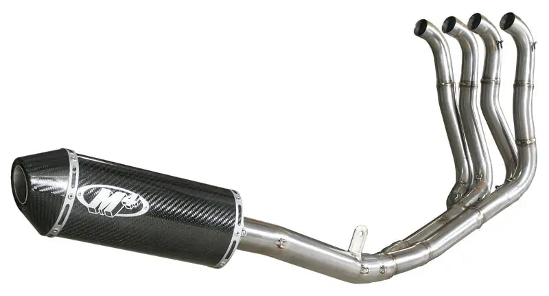 Sistema completo de escape M4, recipiente de fibra de carbono 2008-2010 GSXR 600/750 SU6974