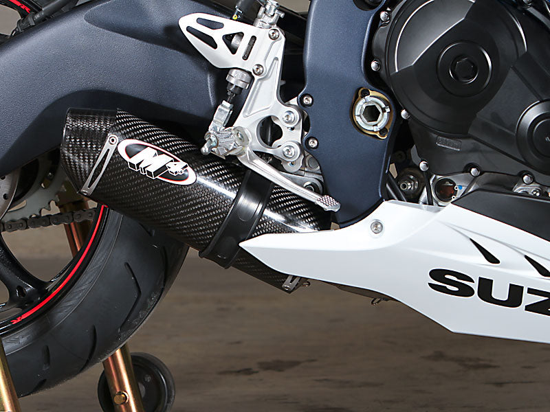 M4 Auspuff Komplettsystem Street Slayer Carbonfaser 2012-2016 GSXR 1000 SU9194