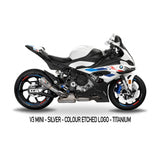 Arrow Bmw S1000rr '19 Pro-Race Nichrom Homol. Escape Con Tubo De Enlace Soldado Para Colectores Originales O Arrow 71903pri