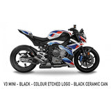 Arrow Bmw S1000rr '19 Pro-Race Nichrom Homol. Escape Con Tubo De Enlace Soldado Para Colectores Originales O Arrow 71903pri