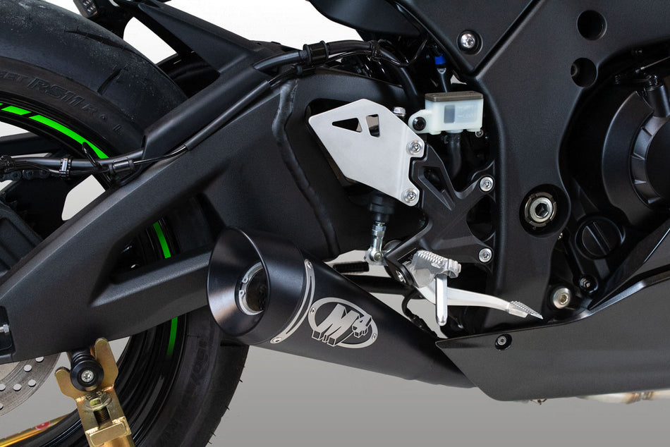 M4 Auspuffanlage Volltitan Schwarz GP19 ZX10R 2021-2024 KA9932-GP19T