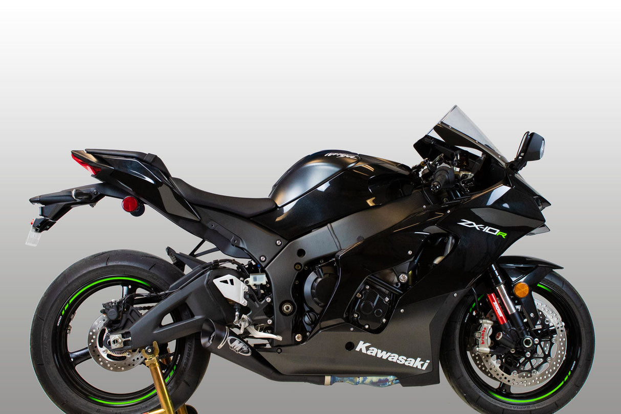 IN STOCK M4 Exhaust GP19 Black Slip On ZX10R 2021-2025 2026 KA9942-GP19