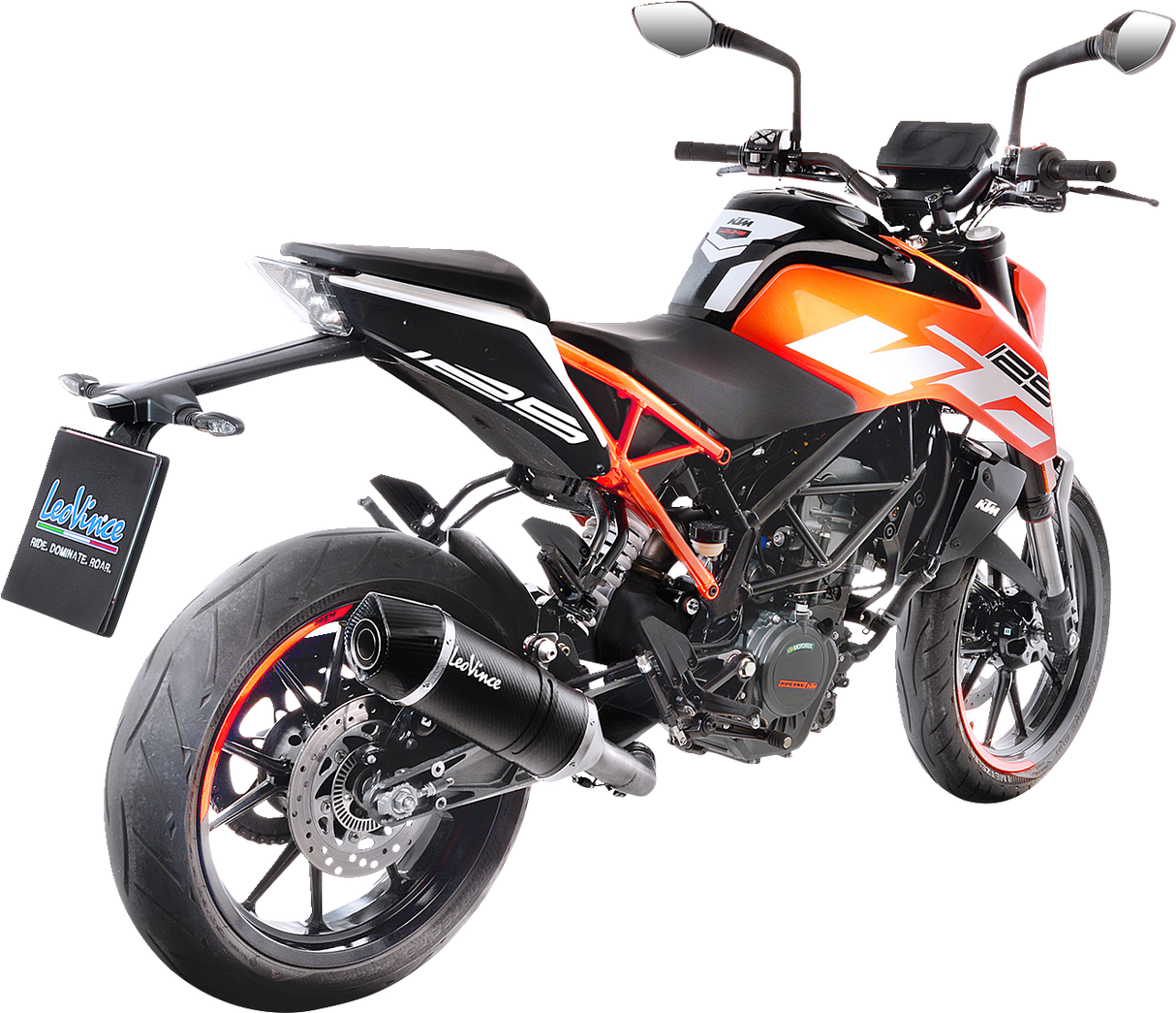 LEOVINCE LV One Evo Slip-On Schalldämpfer - Kohlefaser 14186E