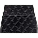 SADDLEMEN Pro Series SDC Performance Seat - Carbon Fiber/Lumbar Gripper - White Stitch - Dyna '06-'17 SC80604WHI