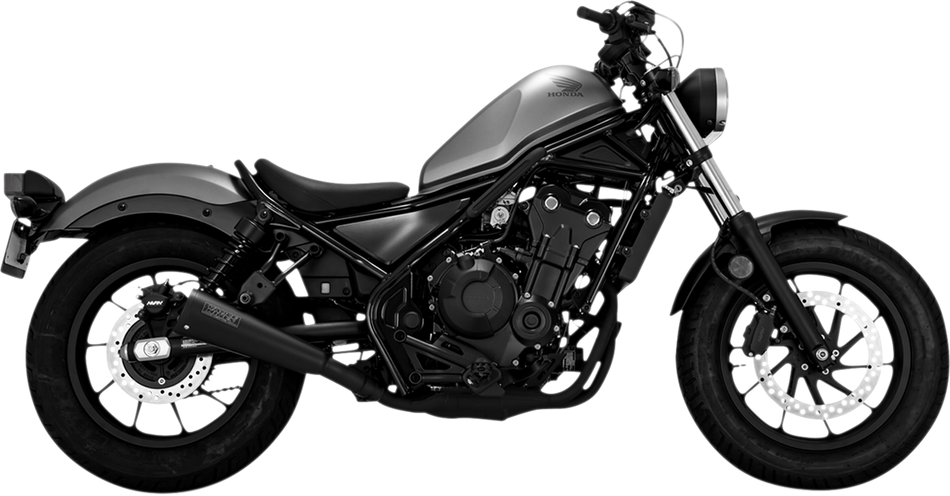 VANCE &amp; HINES Upsweep Slip-On Schalldämpfer - Schwarz CMX500/300 2017-2019 Rebel48421 