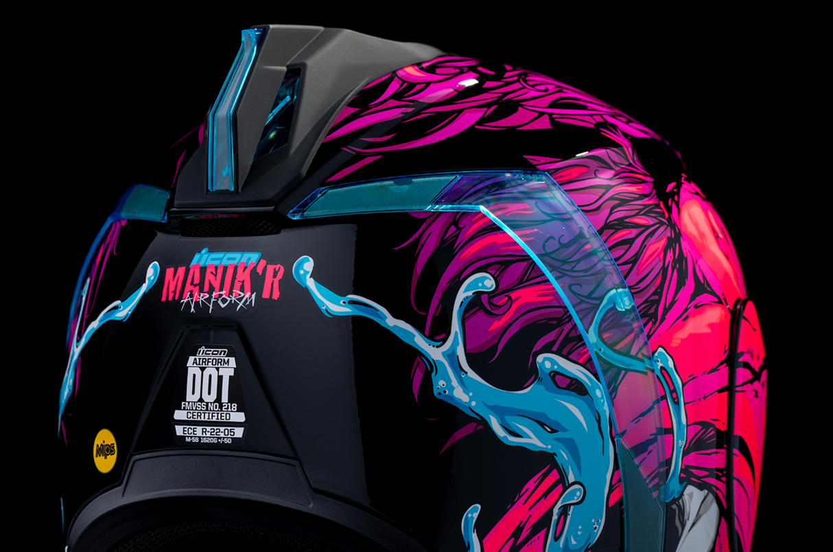 ICON Airform™ Helmet - Manik'RR - MIPS® - Pink - 3XL 0101-17028