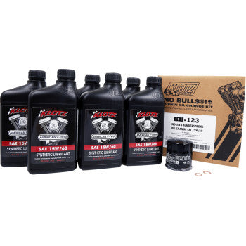 KLOTZ OIL Oil Change Kit - Indian Thunderstroke - 15W/60 Indian KH-123