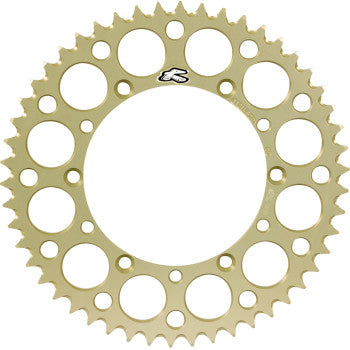 RENTHAL Rear Sprocket - Aluminum - 49 Tooth - Kawasaki  KXF/KX/KLX/KDX  112U-520-49GEHA