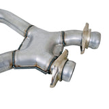 BBK 79-93 Mustang 5.0 Short Mid X Pipe With Catalytic Converters 2-1/2 For BBK Long Tube Headers 1659