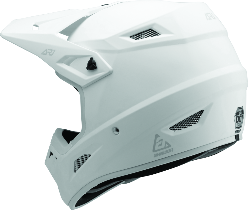 Answer AR1 Solid Helmet White Youth - Small 446364