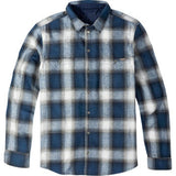 American Biker American Biker Mr Piston Flannel Shirt - Blue - 3XL ABBPISTON02ST61BL3R