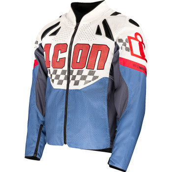 ICON Contra3™ Hero Jacket - White/Blue - 2XL 2820-7060