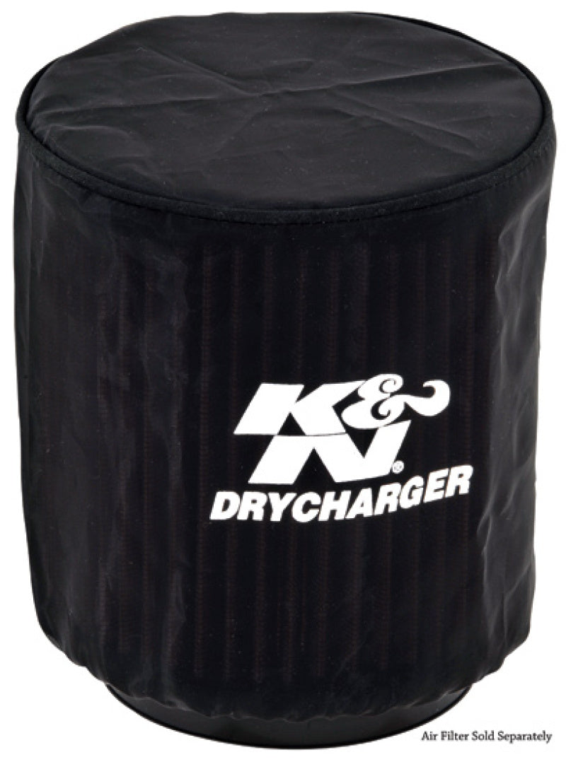 K&N Air Filter Wrap - Round Straight - Black - 08-09 Can-Am DS450 450 / 09-12 DS450 EFI / 08 DS450X CM-4508DK