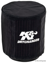 K&N Air Filter Wrap - Round Straight - Black - 08-09 Can-Am DS450 450 / 09-12 DS450 EFI / 08 DS450X CM-4508DK
