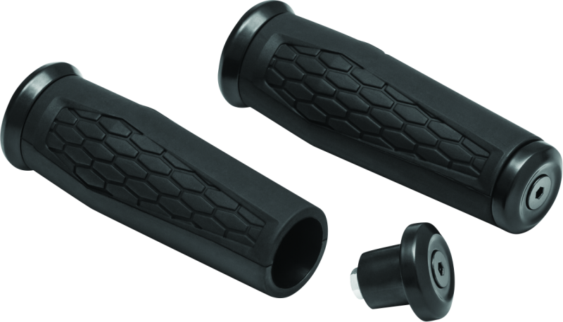 Kuryakyn Hex Grips 1inch Universal Black 5927