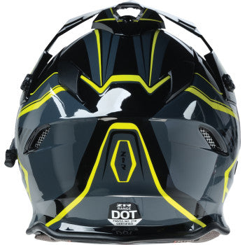 Z1R Range 2.0 Snow Helmet - Rotor - Black/Hi-Viz - Large 0101-17244