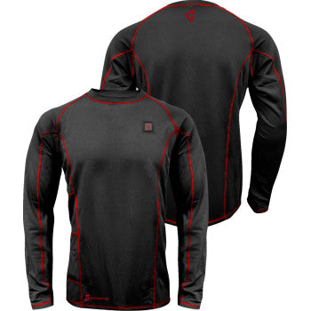 GERBING HEATED CLOTHING 7V Heated Base Layer Shirt - M GERBLS7VMBLKM