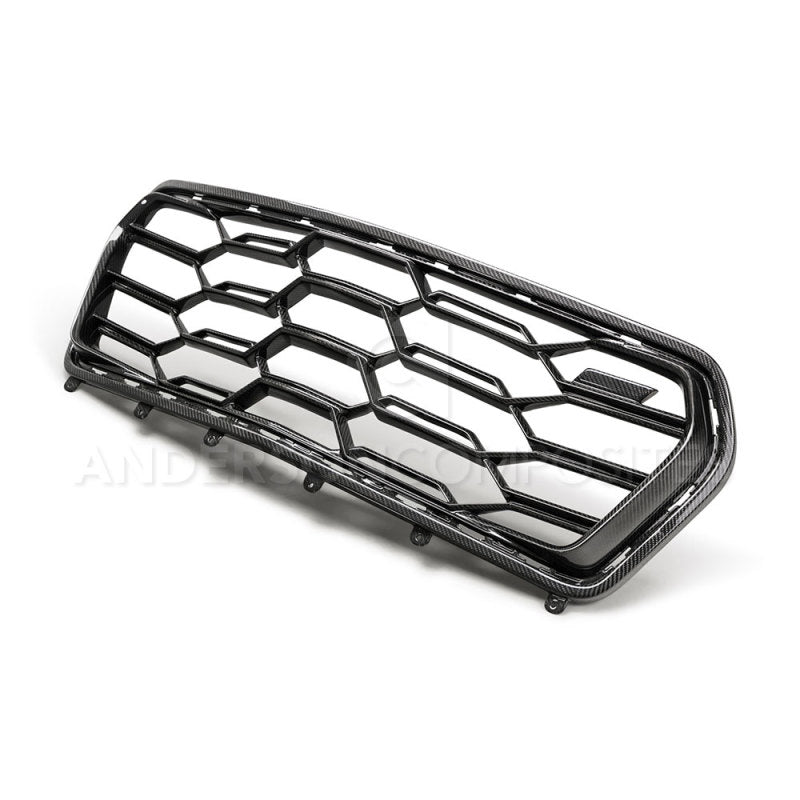 Anderson Composites 17-18 Chevrolet Camaro ZL1 1LE Front Lower Grille AC-FG17CHCAMZL