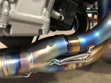 IN STOCK Vandemon  Brushed Titanium Exhaust System Ninja H2 & H2R 2015-25 KAWAH2TICSBRUEXHD VA-2