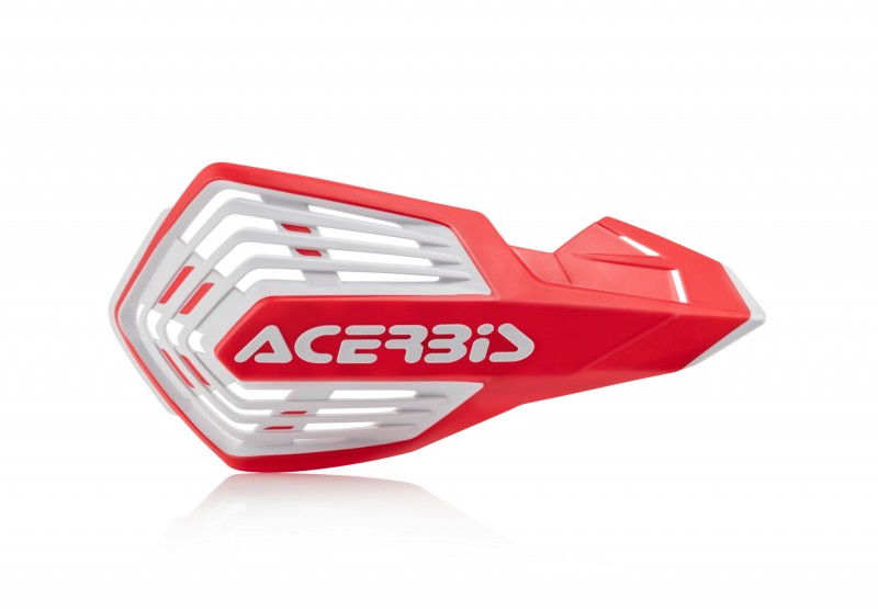 Acerbis X-Force Handguard - Red/White 2801961005