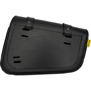 WILLIE & MAX LUGGAGE Blackjack Swingarm Bag - Black - Triangulated - Left 59919-00