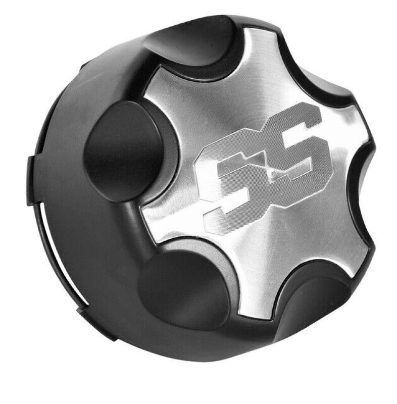 ITP SS Center Cap - 4x156 - Black & Machined C156SS