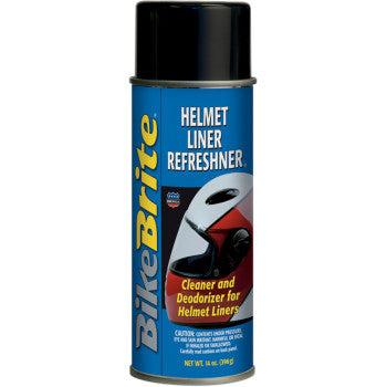 BIKE BRITE Helmet Liner Refresher - 14 oz. net wt. - Aerosol MC19000