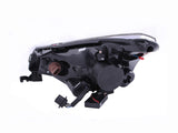ANZO 2008-2011 Ford Focus Projector Headlights Black 121272
