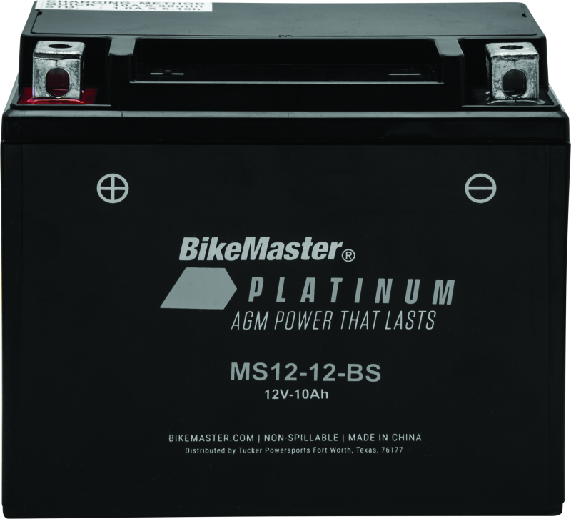 BikeMaster AGM Battery - MS12-12-BS 780708