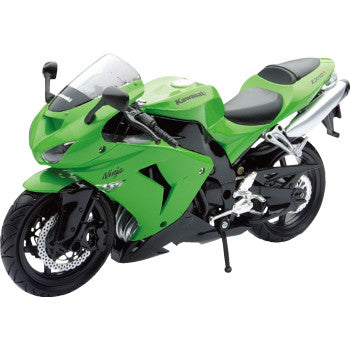 New Ray Toys Kawasaki ZX-10R Sport Bike - 1:12 Scale - Green  42443A