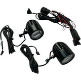 CUSTOM DYNAMICS LED Fog Light - Halo - Black PB-FOG-23-B