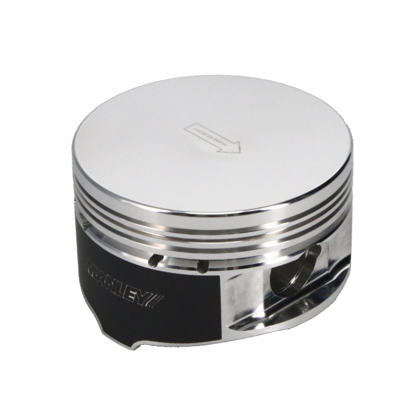 Manley Ford 4.6L/5.4L (3Valve) Flat Top Forged Aluminum 3.572in Bore 0cc Dome Piston Set 594020C-8