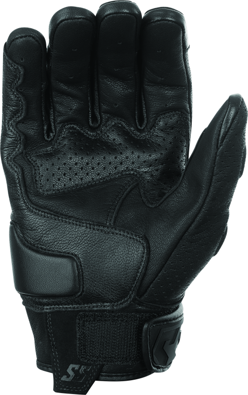 Speed and Strength Twist of Fate Leather Gloves Black - Small