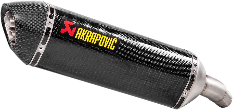 AKRAPOVIC Slip-On Exhaust Muffler - Carbon Fiber GSX-S 750  2017-2022 S-S7SO2-HRC 1811-3408