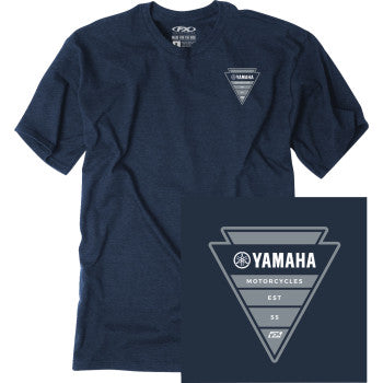 FACTORY EFFEX Yamaha Arrow T-Shirt - Navy - Large 28-87234