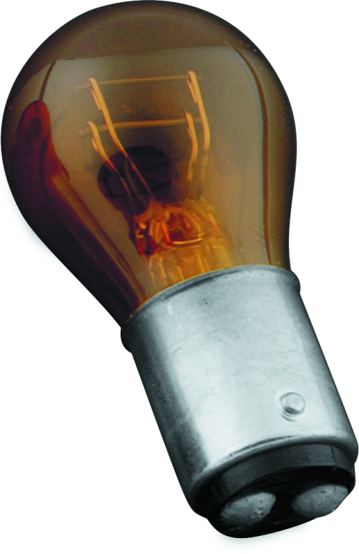 Kuryakyn Amber Incandescent Turn Signal Light Bulb 4813