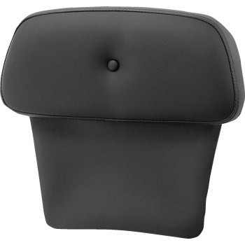 SADDLEMEN Chopped Tour Pak Backrest Pad - RoadSofa™ PT - Black w/ Pillowtop - FLT/FLH '14-'23 814-07-CPACK-PT