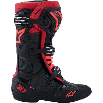 ALPINESTARS Tech 10 Boots - Black/Red - US 12 / EU 47 2010020-13-12