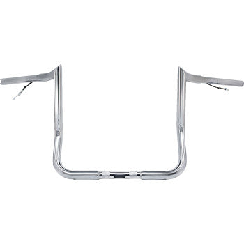 PAUL YAFFE BAGGER NATION Handlebar - Monkey Bar - Pre-Wired - 10" - Chrome PYO:MBBPW-10 C