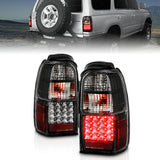 ANZO 2001-2002 Toyota 4 Runner LED Taillights Black 311099